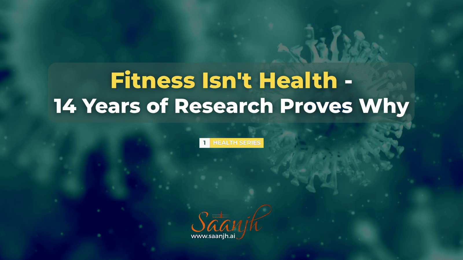 Fitness Isn't Health - 14 Years of Research Proves Why