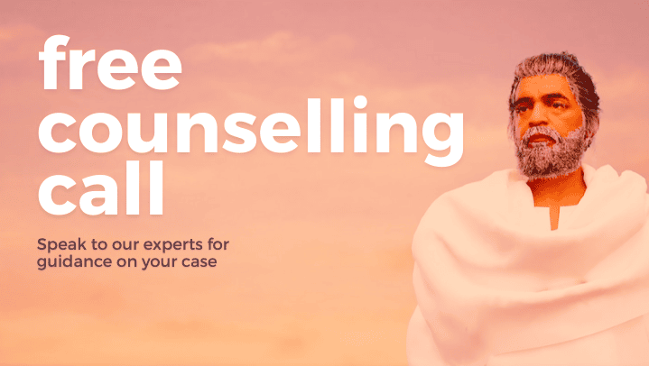 Free Counselling Call, Speak to our experts for guidance on your case