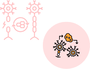 Cancer recovery program expectations list highlighting symptom reversal in 72 hours, restored energy, rebuilt immunity, reduced chemotherapy cycles, and minimized hair loss, with medical icons on the side